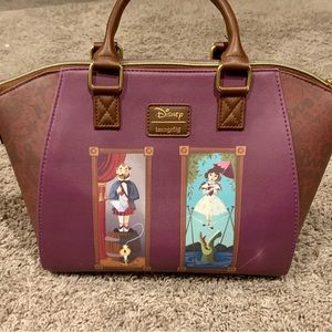 Loungefly Haunted Mansion Stretching Portrait Satchel MINOR DAMAGE